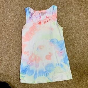 Tie-dye tank top